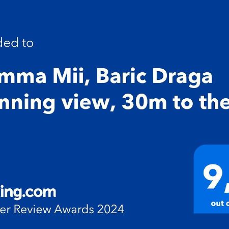 Mamma Mii, Baric Draga Stunning View, 30M To The Sea Apartment Exterior photo